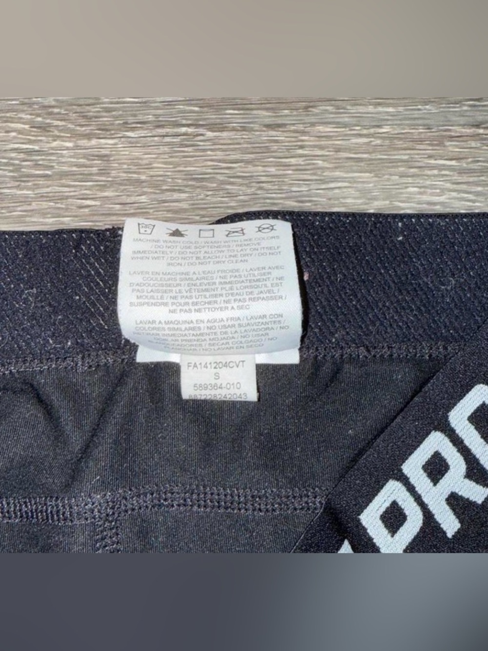 Nike Pro black shorts - Picture 3 of 4